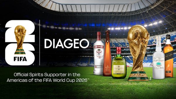 Diageo signs on as official spirits supporter for FIFA World Cup 2026