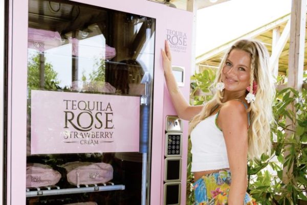 Tequila brand brings ‘lip gloss and liqueur’ vending machine to UK festivals
