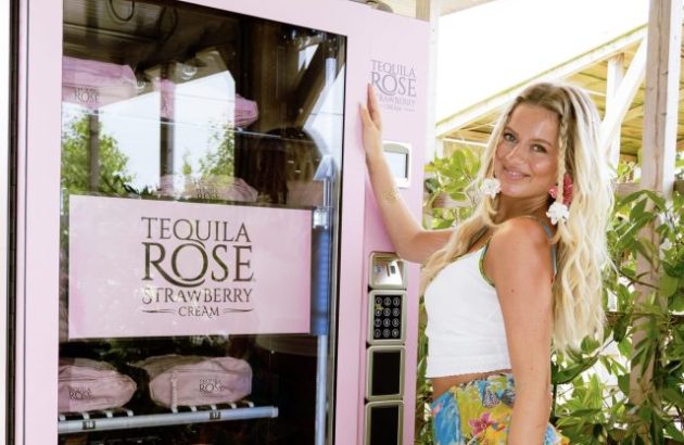 Tequila brand brings ‘lip gloss and liqueur’ vending machine to UK festivals