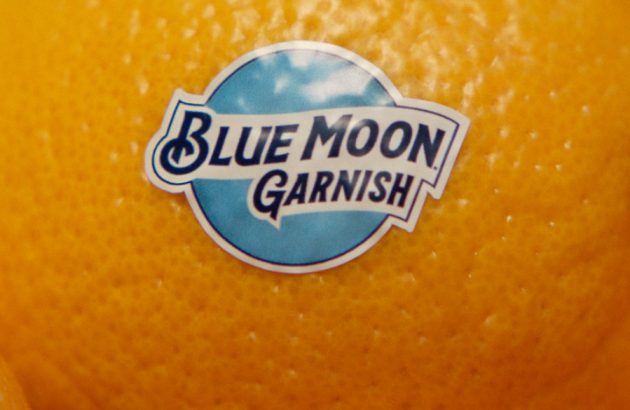 Blue Moon’s orange garnish gets marketing push
