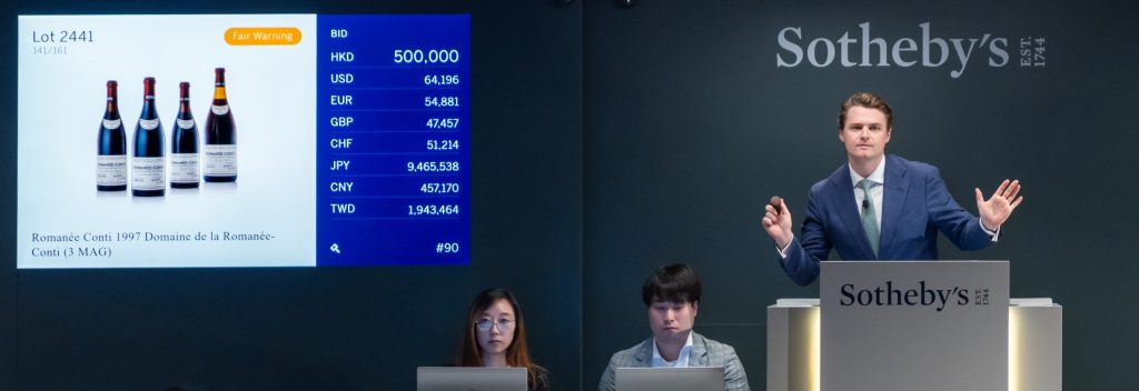 Albert Yeung wine sale smashes high estimate at Sotheby's