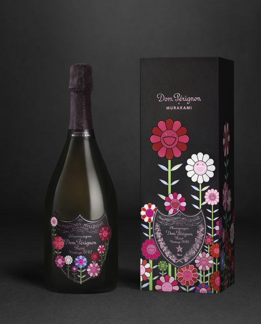 村上隆 Flower #3167 Drunk with Champagne Dom Pérignon launches flower-covered limited edition