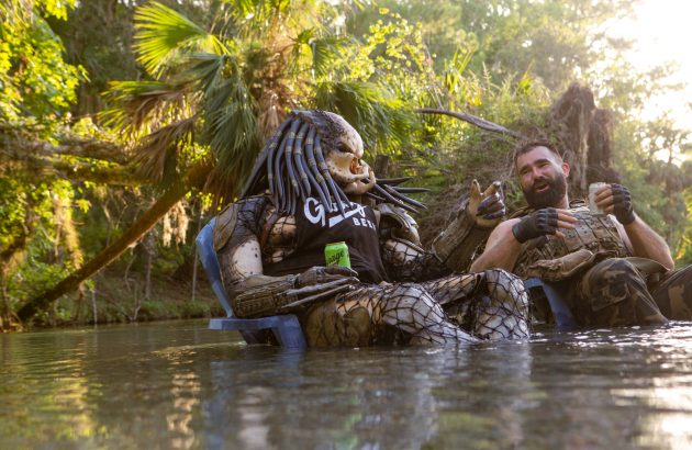 Jason Kelce’s Garage Beer reveals Predator: Badlands partnership