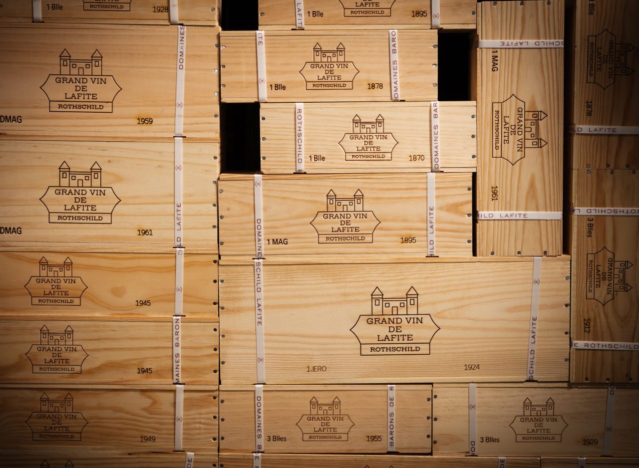 Sotheby’s auctions Lafite private and ex-château cellar wines