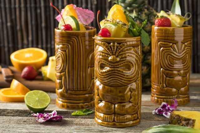Tiki cocktails