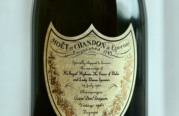 Champagne from Prince Charles and Lady Di’s wedding up for auction