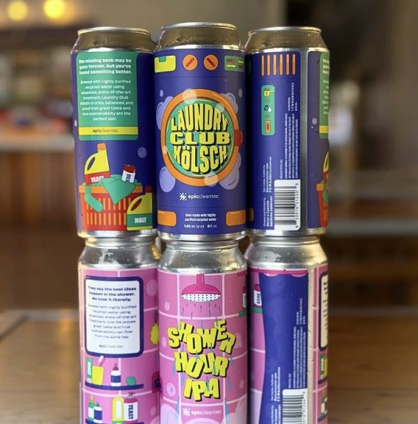 Beer made from recycled shower water hits the market