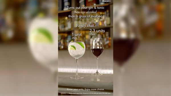 Diageo’s ‘Fancy That!’ campaign champions smarter drinking choices