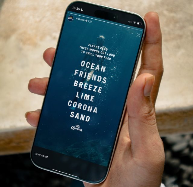 AB InBev has kicked off a new global campaign for Corona in a bid to help consumers escape digital overload and take a break from their screens during the festive season.