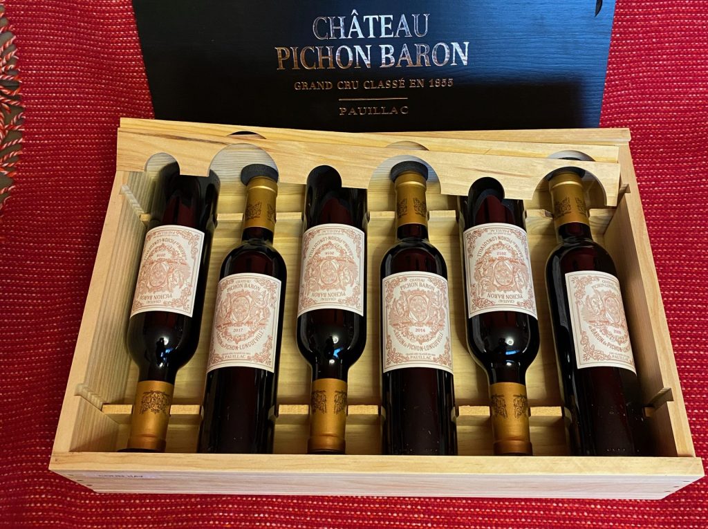 A case of Château Pichon Baron for the love in your life