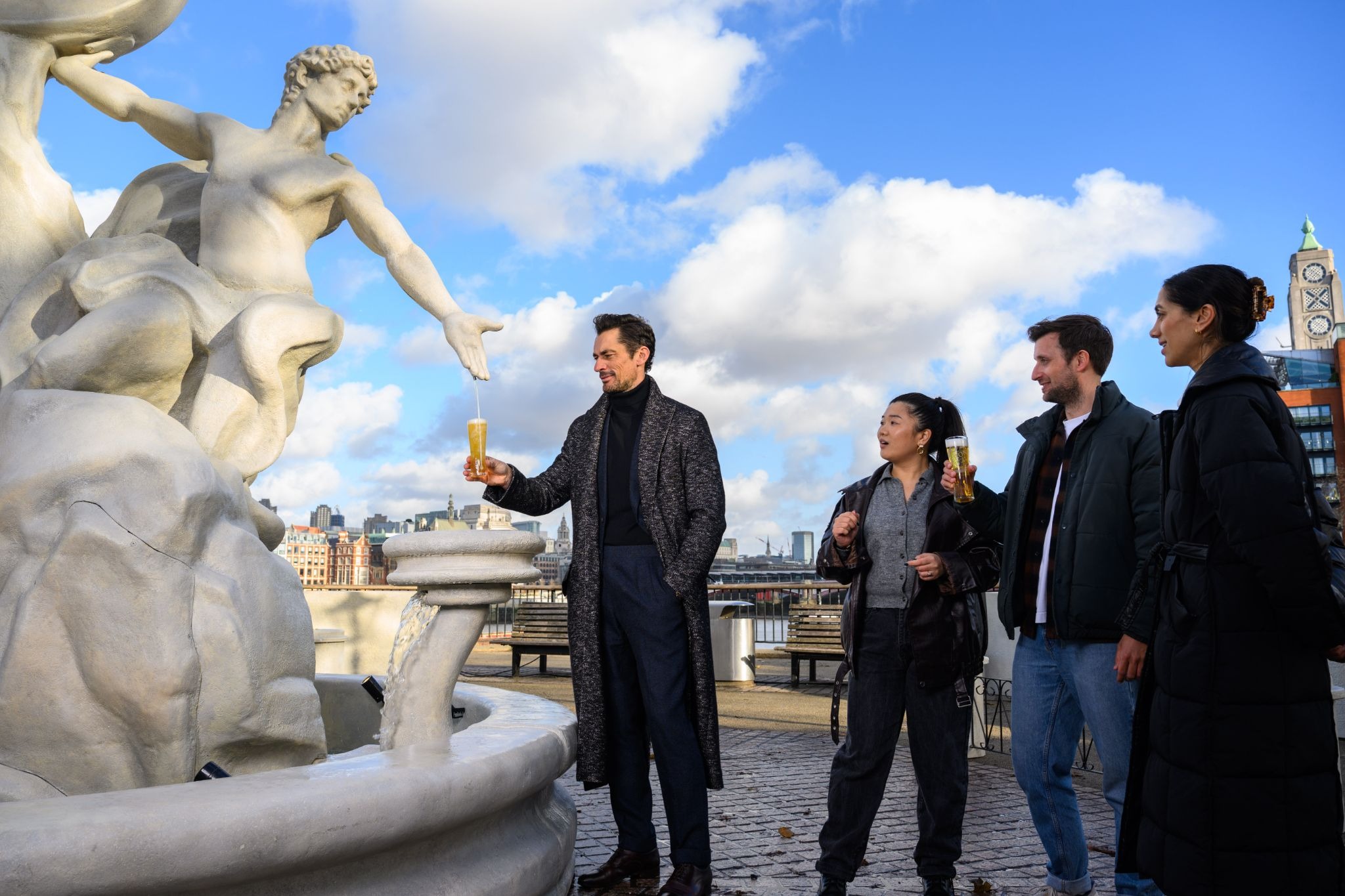 thedrinksbusiness.com - Jessica Mason - Peroni beer fountain hits London