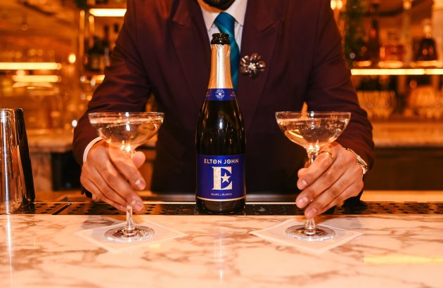 Why has Elton John launched an alcohol-free alternative to Champagne?