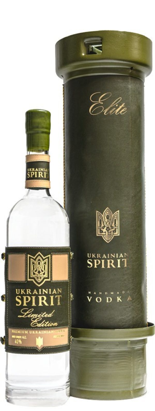 Ukrainian vodka launches artillery case edition supporting demining work