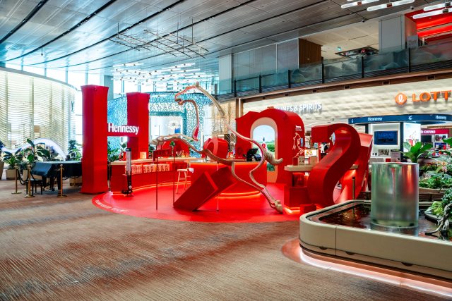 Hennessy Lunar New Year Singapore Changi Airport