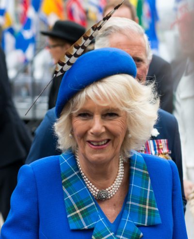 Queen Camilla gives speech at Vintners Hall