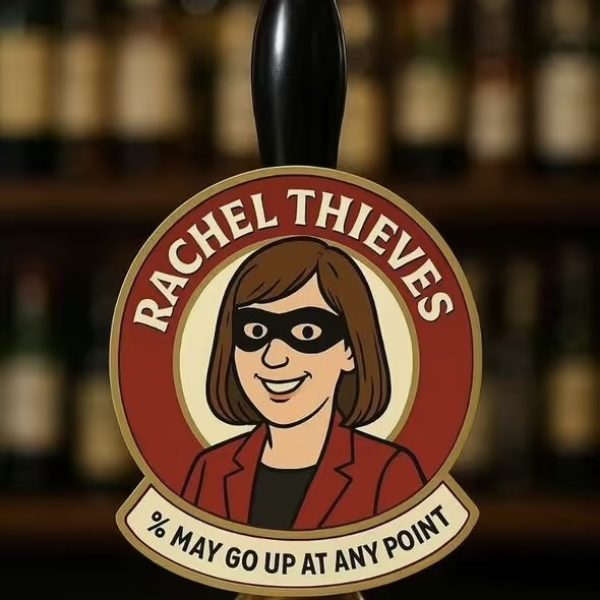 Pub mocks Chancellor with ‘Rachel Thieves’ beer tap