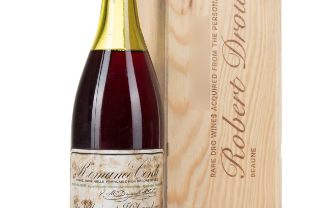 Bottle of 1945 DRC sells for US$812,500, setting new world record