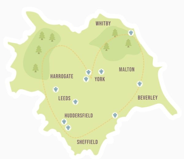 Yorkshire vineyards unite to launch regional wine trail