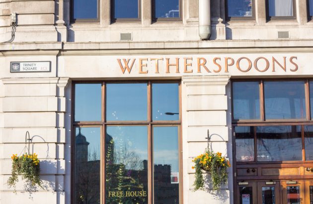 Wetherspoons faces margin pressure despite steady sales