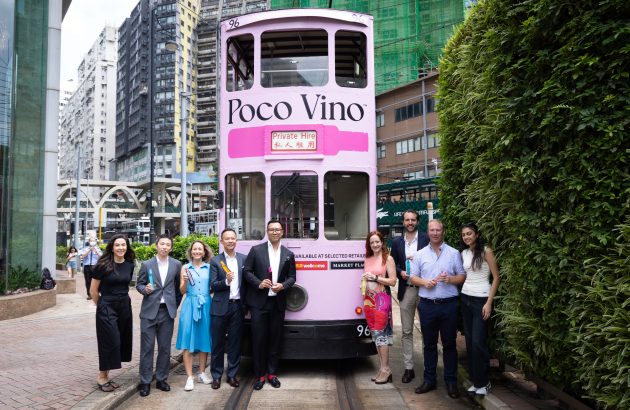 All aboard Poco Vino in Hong Kong
