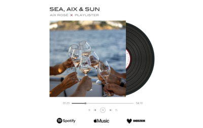 AIX Rosé sets summer mood with Playlister