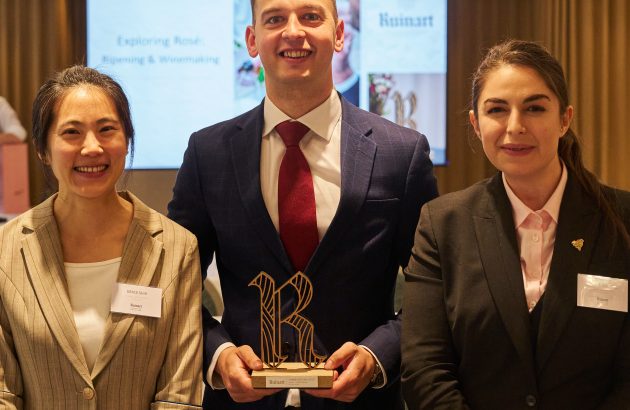 Zareh Mesrobyan wins 2026 Ruinart Sommelier Challenge UK