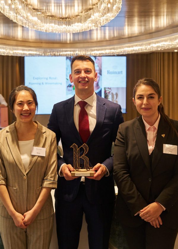 Zareh Mesrobyan wins 2026 Ruinart Sommelier Challenge UK