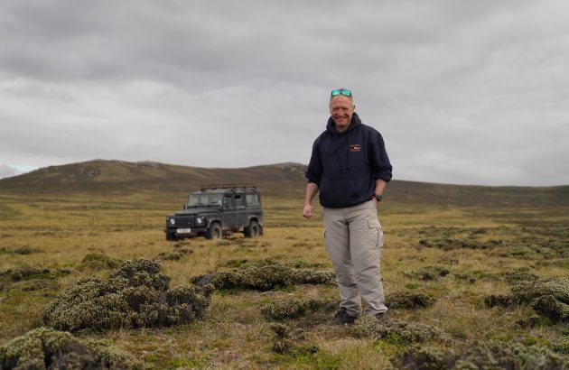 Meet the man bottling the spirit of the Falkland Islands