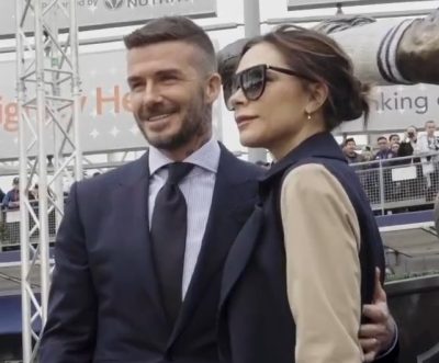 Beckham ‘shamed’ for drinking red wine at the World Cup