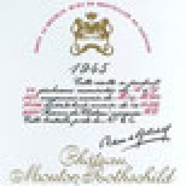 Thieves return stolen 1945 Mouton Rothschild