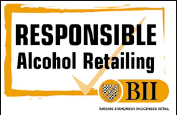 BII encourages responsible alcohol retailing