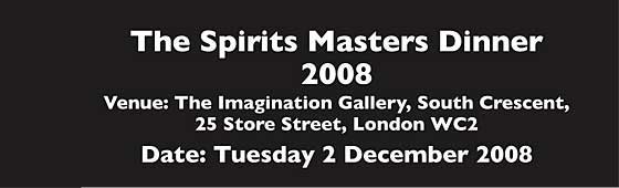 The Spirits Masters Dinner 2008
