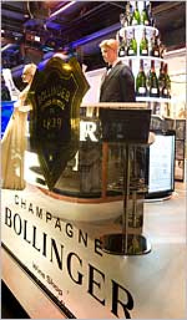 Bollinger Champagne celebrates Bond film launch