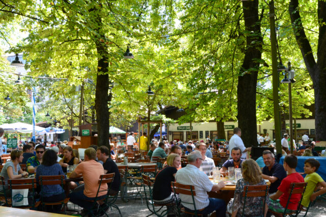 A Beer Garden